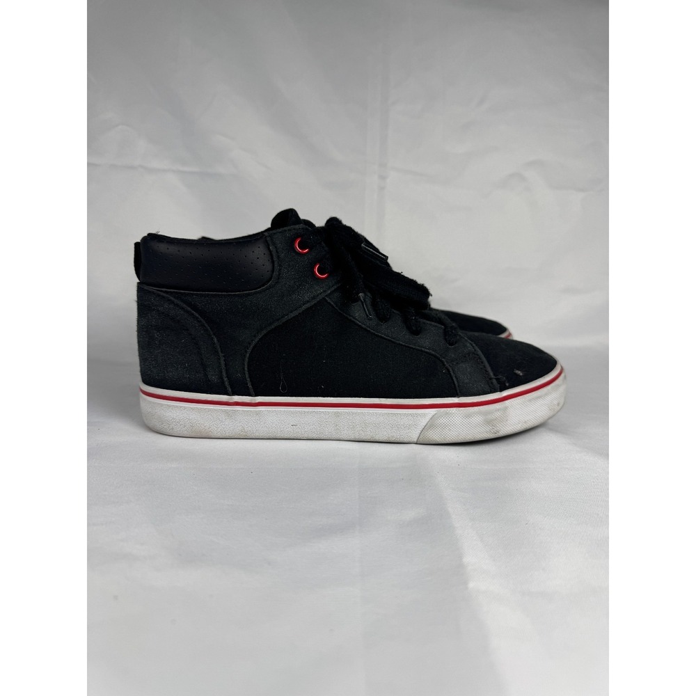 Wonder Nation BBWN24AC002 Boys 5 Sneakers Black Casual Mid Top Athletic Shoes